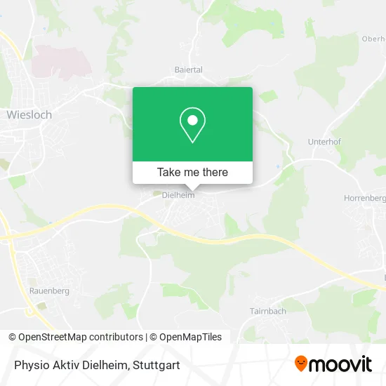 Карта Physio Aktiv Dielheim