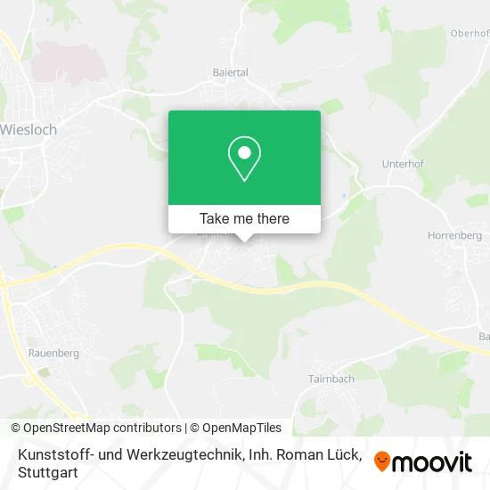 Карта Kunststoff- und Werkzeugtechnik, Inh. Roman Lück