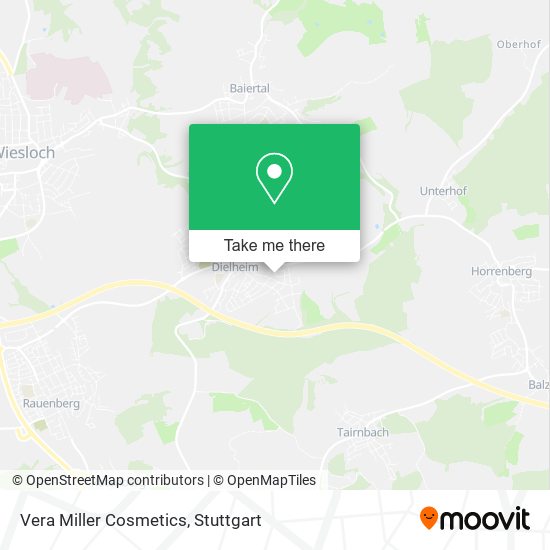 Vera Miller Cosmetics map