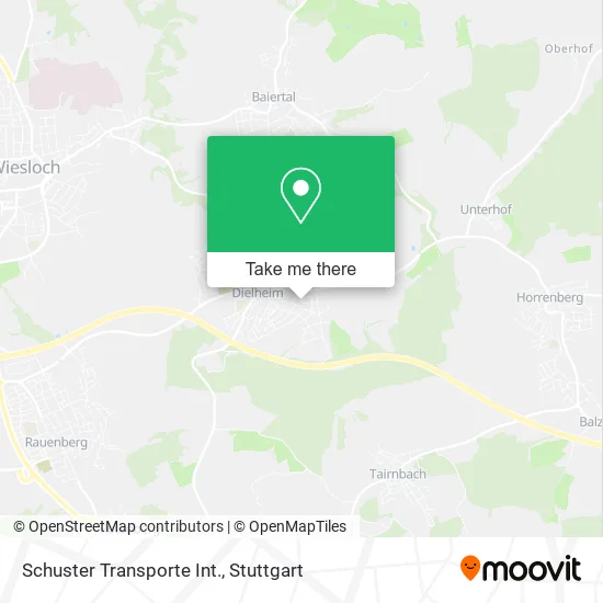 Карта Schuster Transporte Int.