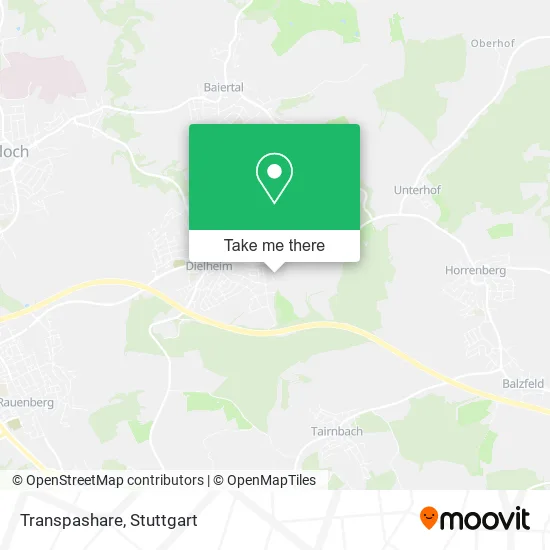 Transpashare map