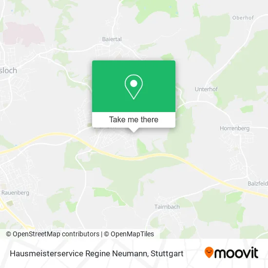 Карта Hausmeisterservice Regine Neumann