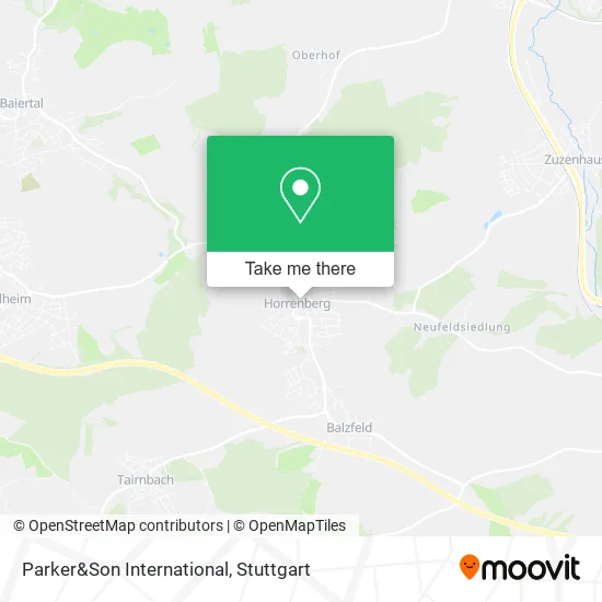 Карта Parker&Son International