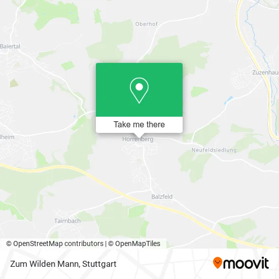 Карта Zum Wilden Mann