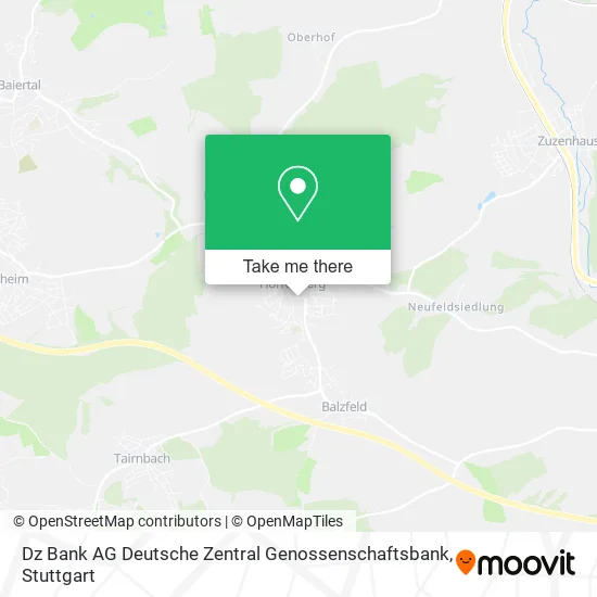 Карта Dz Bank AG Deutsche Zentral Genossenschaftsbank