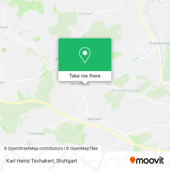 Karl Heinz Tschakert map