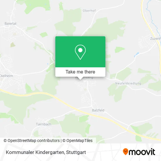 Карта Kommunaler Kindergarten