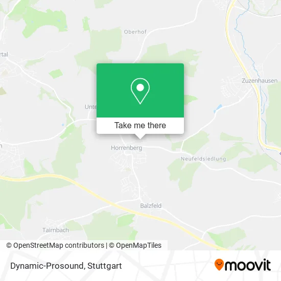 Dynamic-Prosound map