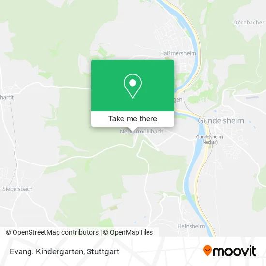 Карта Evang. Kindergarten