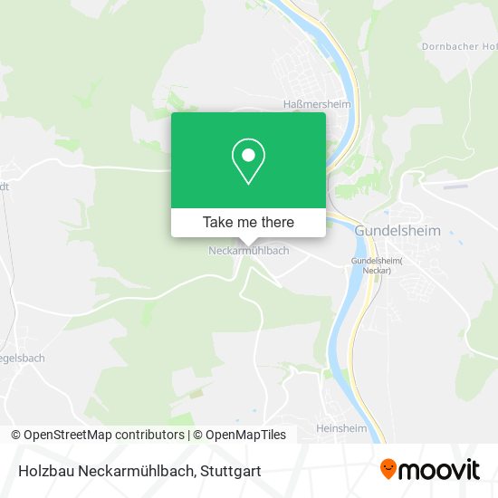 Holzbau Neckarmühlbach map