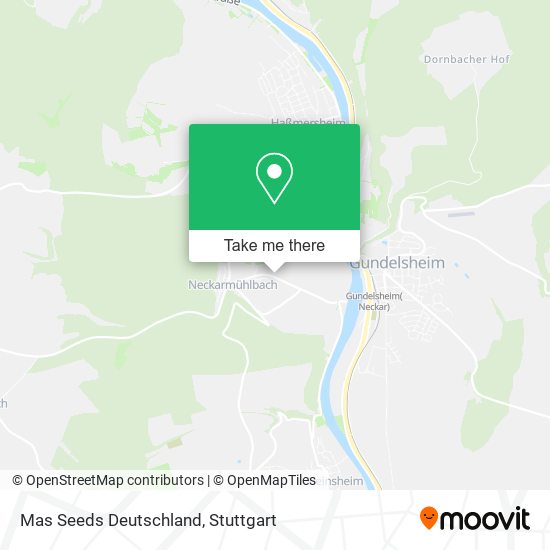 Mas Seeds Deutschland map