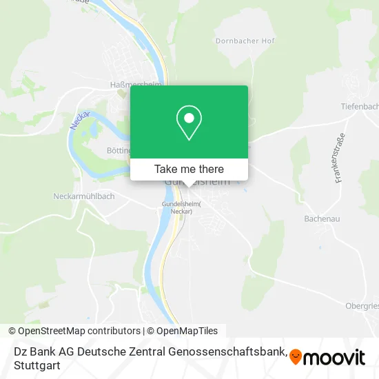 Карта Dz Bank AG Deutsche Zentral Genossenschaftsbank