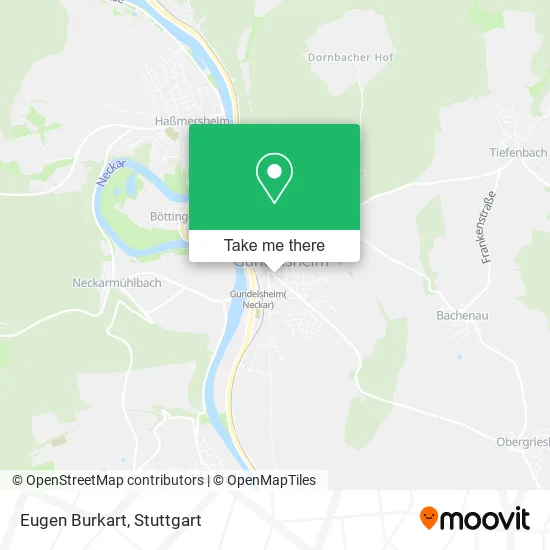 Карта Eugen Burkart