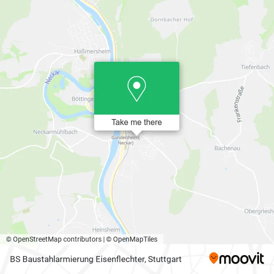 Карта BS Baustahlarmierung Eisenflechter
