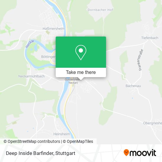 Deep Inside Barfinder map
