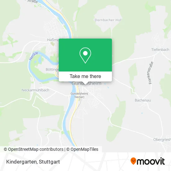 Карта Kindergarten