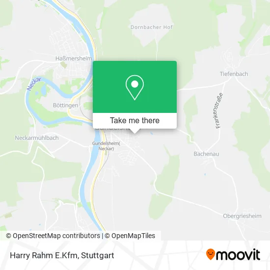 Карта Harry Rahm E.Kfm