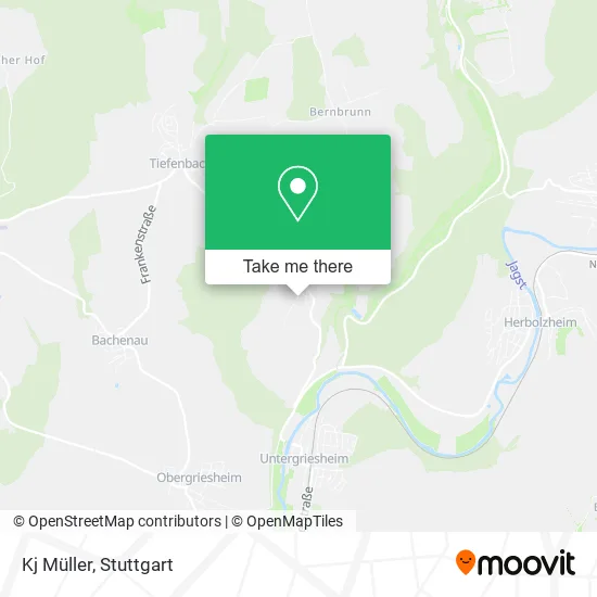 Карта Kj Müller
