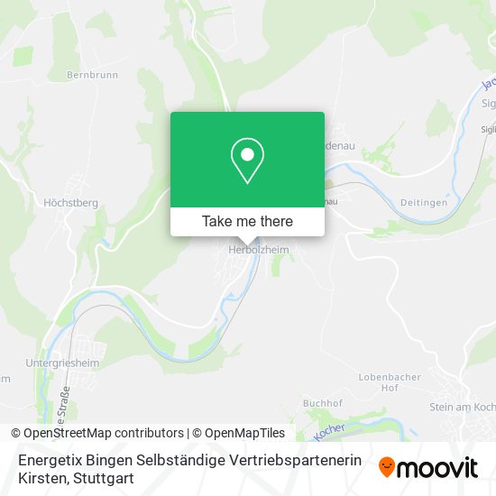 Energetix Bingen Selbständige Vertriebspartenerin Kirsten map