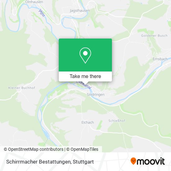 Schirrmacher Bestattungen map