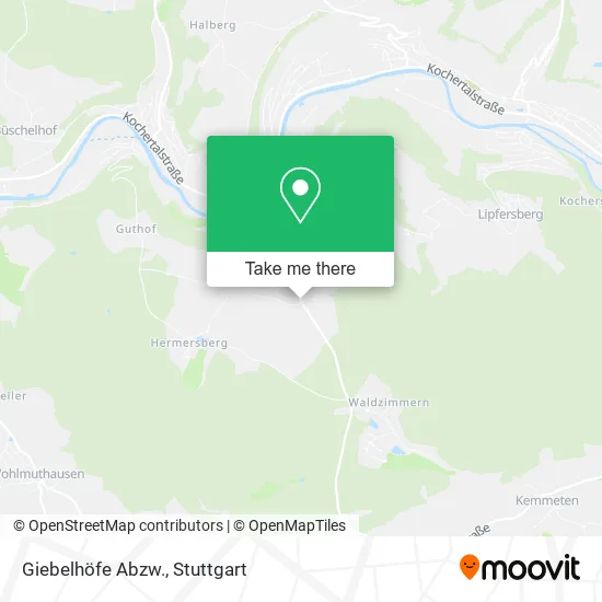 Карта Giebelhöfe Abzw.