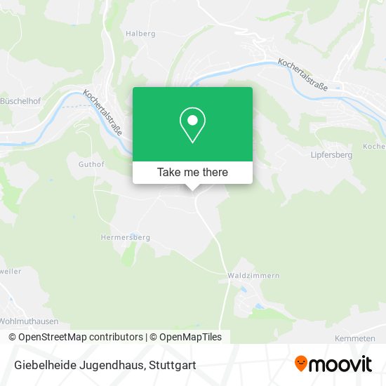 Giebelheide Jugendhaus map
