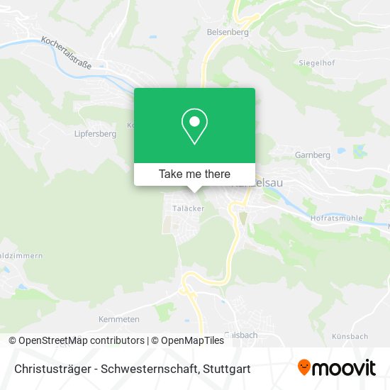 Christusträger - Schwesternschaft map