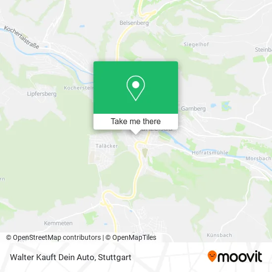 Карта Walter Kauft Dein Auto