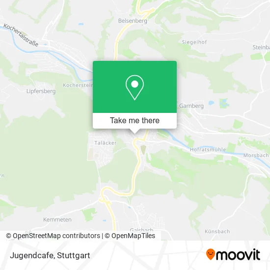 Карта Jugendcafe