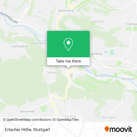Карта Erlacher Höhe