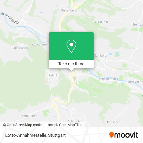 Lotto-Annahmestelle map