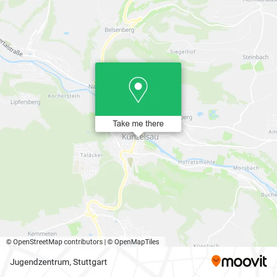 Карта Jugendzentrum