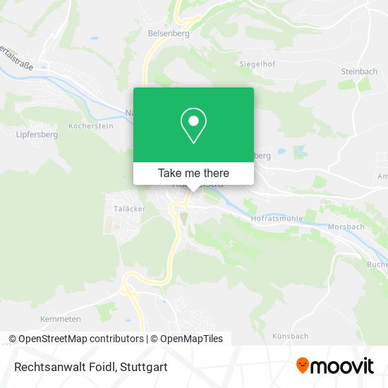 Карта Rechtsanwalt Foidl
