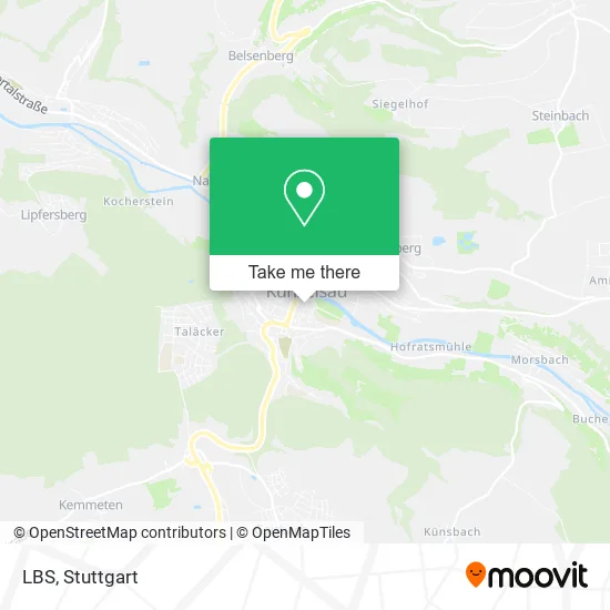 Карта LBS