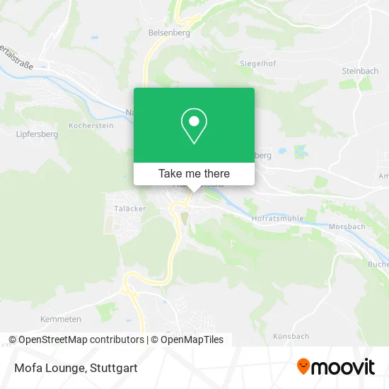 Карта Mofa Lounge