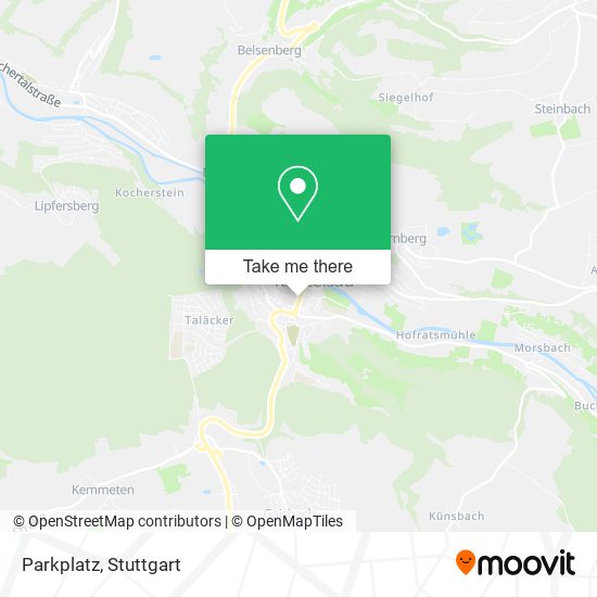 Карта Parkplatz