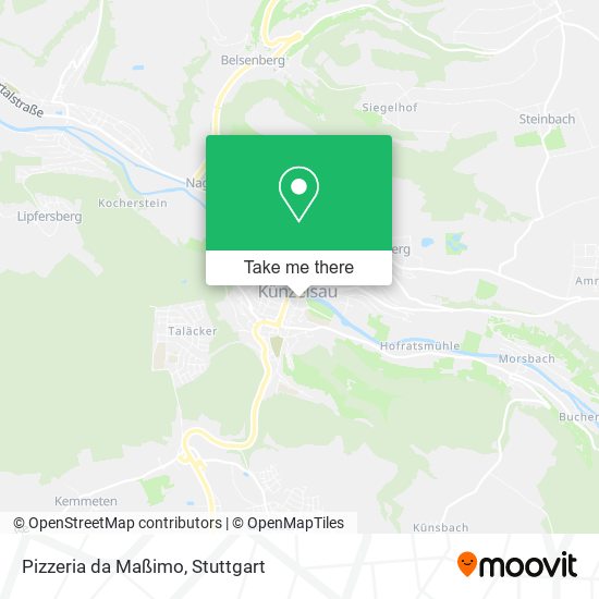 Карта Pizzeria da Maßimo