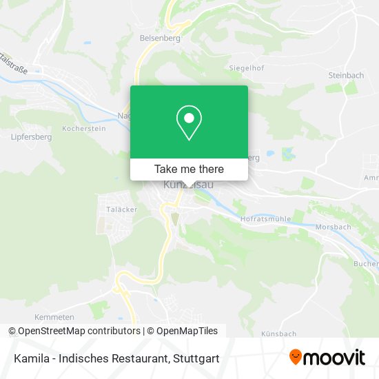 Kamila - Indisches Restaurant map
