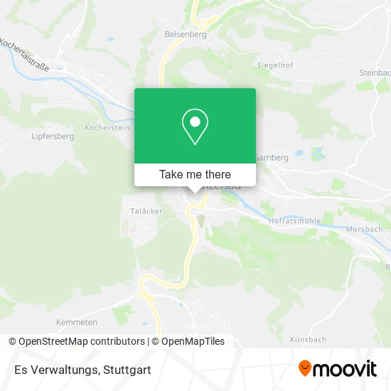 Карта Es Verwaltungs