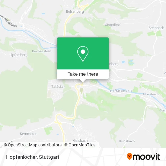 Карта Hopfenlocher