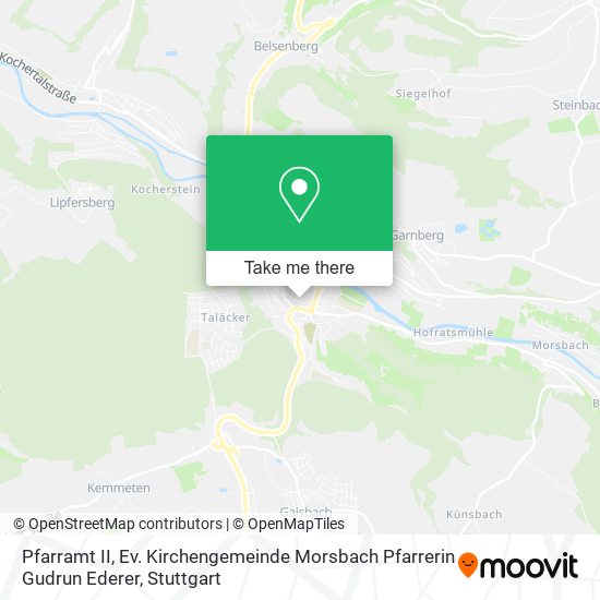 Pfarramt II, Ev. Kirchengemeinde Morsbach Pfarrerin Gudrun Ederer map