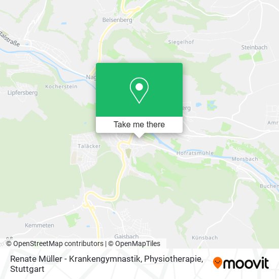 Renate Müller - Krankengymnastik, Physiotherapie map