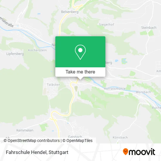 Карта Fahrschule Hendel