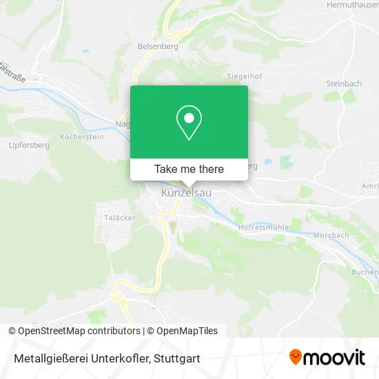 Карта Metallgießerei Unterkofler
