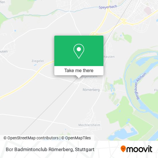 Карта Bcr Badmintonclub Römerberg