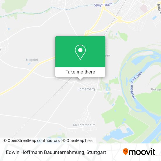 Edwin Hoffmann Bauunternehmung map