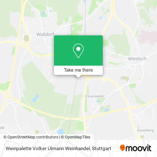 Карта Weinpalette Volker Ulmann Weinhandel