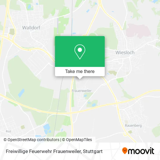 Карта Freiwillige Feuerwehr Frauenweiler
