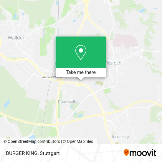 Карта BURGER KING