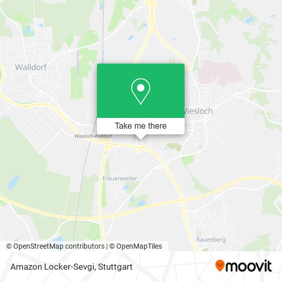 Amazon Locker-Sevgi map